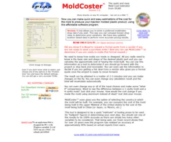 Moldcoster.com(MoldCoster mold cost estimating software) Screenshot