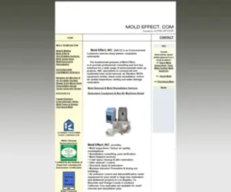 Moldeffect.com(Mold Removal) Screenshot