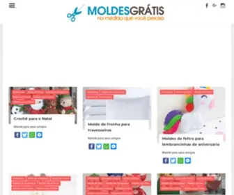 Moldesgratis.com.br(Moldes Grátis) Screenshot