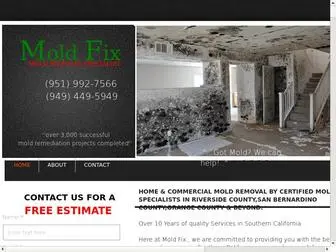 Moldfix.net(Mold Removal And Mold Remediation Company Serving The Southern California Areas) Screenshot