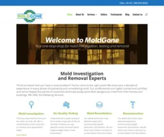 Moldgone.net(Mold Removal DC) Screenshot