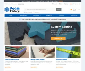 Moldingsbest.com(Foam Factory) Screenshot