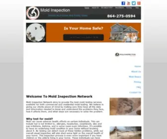 Moldinspectionnetwork.com(Mold Inspection Network) Screenshot