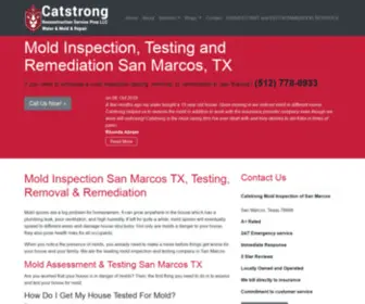 Moldinspectionsanmarcostexas.com(Mold Inspection San Marcos TX) Screenshot