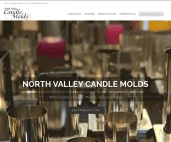 Moldman.com(North Valley Candle Molds) Screenshot