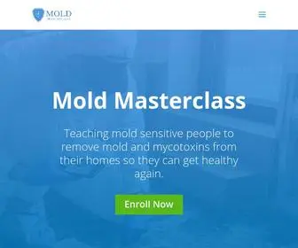 Moldmasterclass.com(Mold and Mycotoxin Training Course) Screenshot