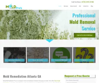 Moldremediationprosatl.com(Mold Remediation Pros) Screenshot