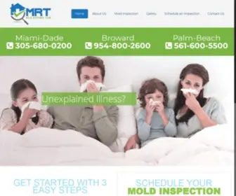 Moldresponseteam.com(Mold Inspection and Testing) Screenshot