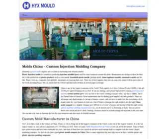 Molds-China.com(Mold Manufacturer in China Plastic Injection Molding company) Screenshot