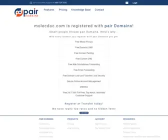 MoleCDoc.com(molecdoc) Screenshot