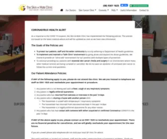 Moleclinic.com.au(Moleclinic) Screenshot