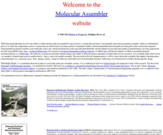 Molecularassembler.com(Assembler Books) Screenshot