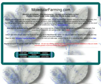 Molecularfarming.com(Molecular Farming) Screenshot