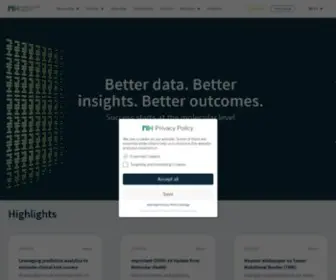 Molecularhealth.com(Homepage en) Screenshot