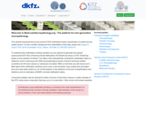Molecularneuropathology.org(Molecularneuropathology) Screenshot
