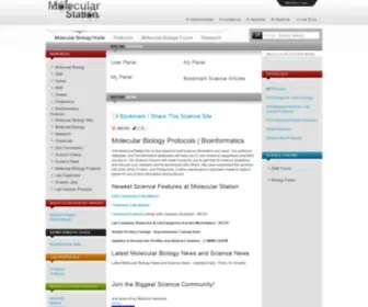 Molecularstation.com(Molecular Biology Protocols) Screenshot