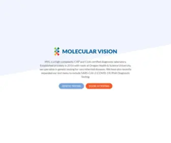 Molecularvisionlab.com(Molecular Vision Lab) Screenshot