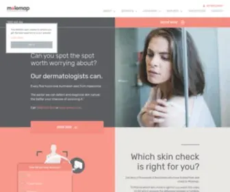 Molemap.net.au(Skin Cancer & Melanoma Detection Clinic in Australia) Screenshot