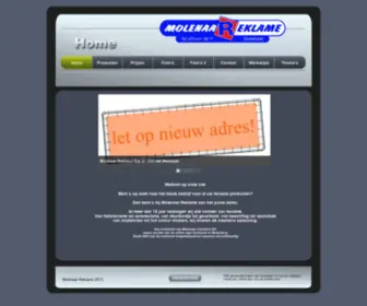 Molenaar-Reklame.nl(Molenaar Reklame) Screenshot