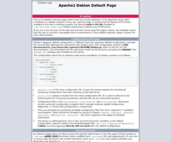 Molenzwiebel.xyz(Apache2 Debian Default Page) Screenshot