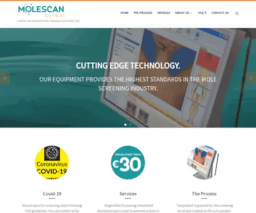 Molescreen.ie(Molescan Clinic) Screenshot