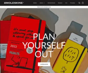 Moleskine.com.mx(México) Screenshot