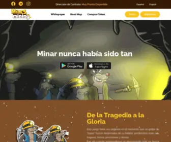 Molesmining.com(Moles Mining) Screenshot