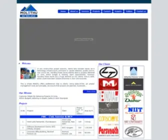 Molethu.com(Project Management Consultants and Construction Engineers in Delhi) Screenshot
