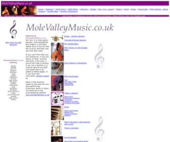 Molevalleymusic.co.uk(MoleValleyMusic) Screenshot