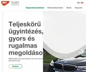 Molfleet.hu(MOL Fleet Solutions) Screenshot