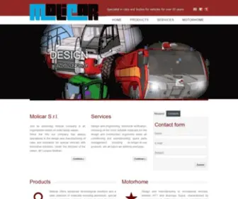 Molicar.com(Molicar Srl) Screenshot