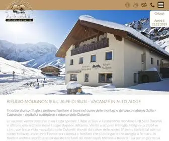 Molignon.it(Echter Südtirol) Screenshot