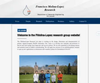 Molina-Lopezresearchlab.com(KU Leuven) Screenshot