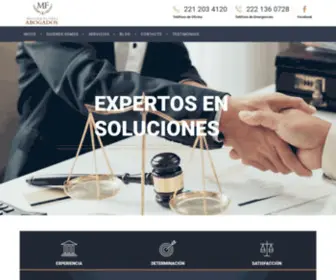Molinafloresabogados.com.mx(Molina Flores Abogados) Screenshot