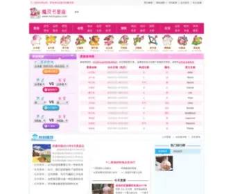 Molingshu.com(魔灵书星座网) Screenshot