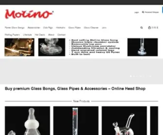 Molino-Glass.com(Glass Bongs) Screenshot