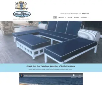 Molinopatio.com(Molino Patio Furniture) Screenshot