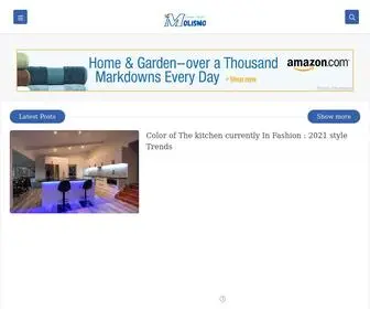 Molismo.com(Molismo Home Decor) Screenshot