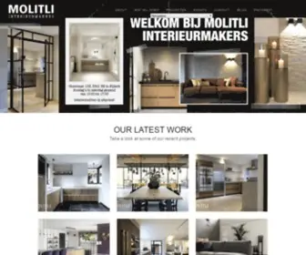 Molitli-Interieurmakers.nl(Molitli interieurmakers bv) Screenshot