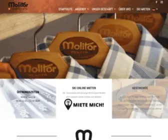 Molitor.ch(Molitor Sport Wengen ist ein über 100) Screenshot