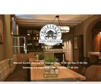 Molkenkur-Baden-Baden.de(Restaurant Baden) Screenshot