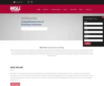 Moll.com(Commercial Die Cutters) Screenshot