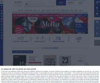 Mollat.com(Librairie depuis 1896. Achat en ligne sur) Screenshot