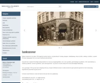 Moller-Mammen.dk(Dørhåndtag og dørgreb mm) Screenshot