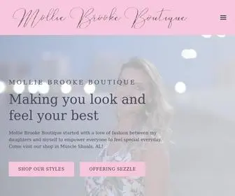 Molliebrookeboutique.com(Mollie Brooke Boutique) Screenshot