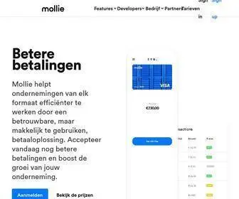 Mollie.com(Start growing your business with Mollie Payments) Screenshot
