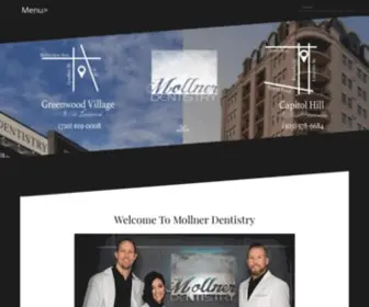 Mollnerdentistry.com(Cosmetic, Implant, Orthodontic, and General Dentistry) Screenshot