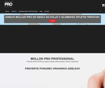 Mollonpro.si(Mollon PRO Slovenija) Screenshot