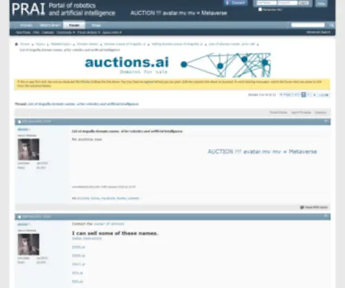Molly.ai(List of Anguilla domain names .ai for robotics and artificial intelligence) Screenshot