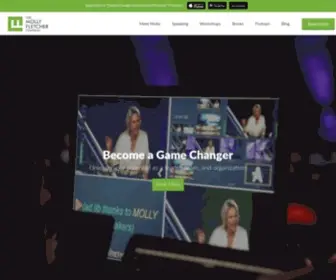 Mollyfletcher.com(Molly Fletcher) Screenshot